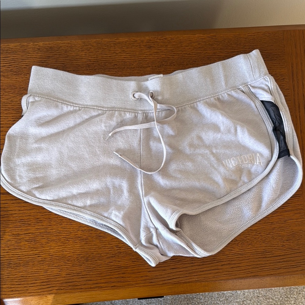 Victoria's Secret Women's Cream Shorts